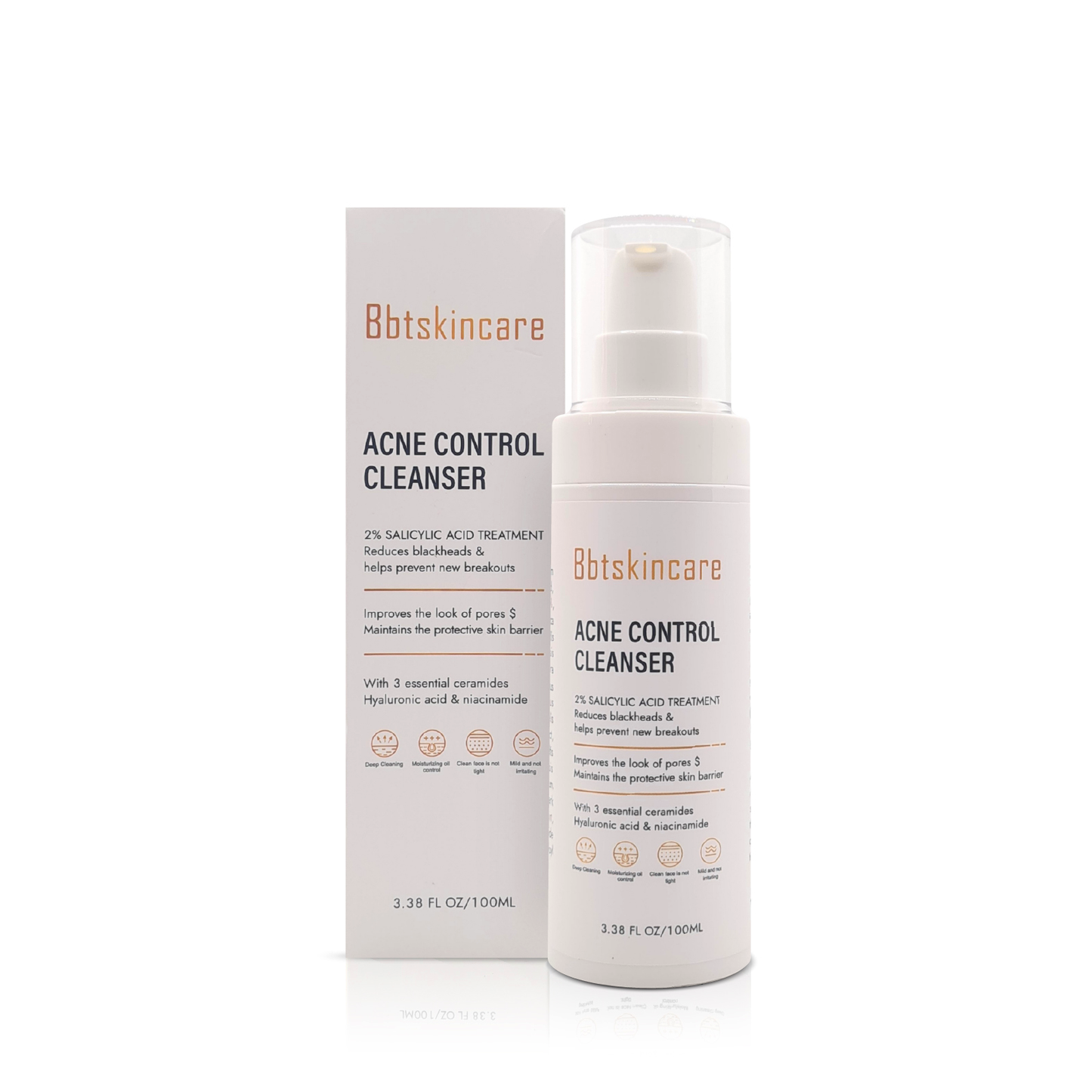 FOAMING FACIAL CLEANSER (Sensitive and combination skin)