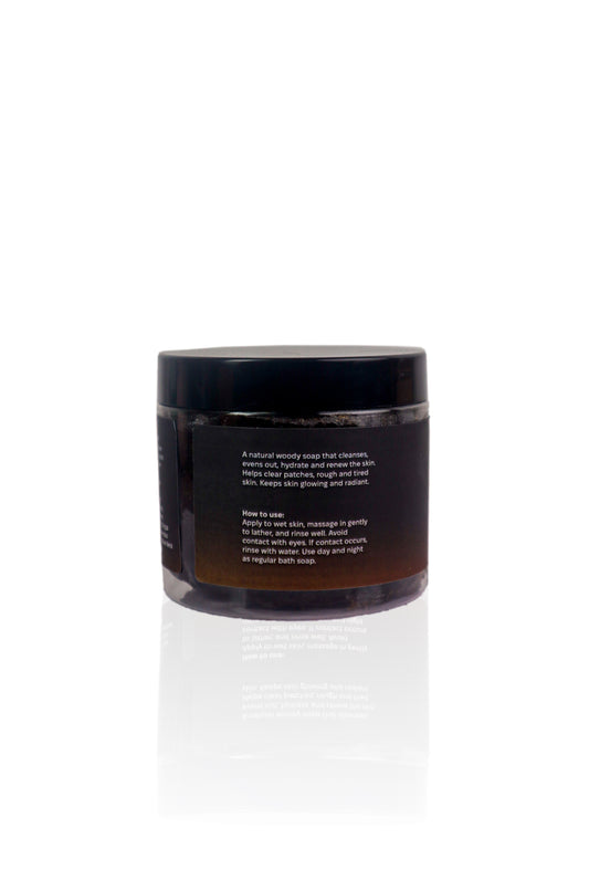 GLOW + BRIGHTENING BLACK SOAP 300g